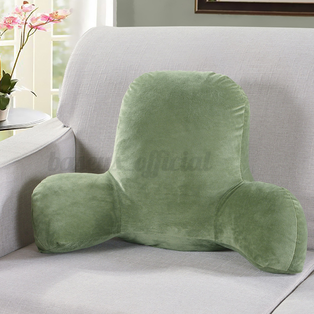 Plush Backrest Waist Back Pillow Sofa Cotton Bed Cushion Waist Neck Office Home Plush Backrest Waist Back Pillow Sofa Cotton Bed Cushion Waist Neck Office Home