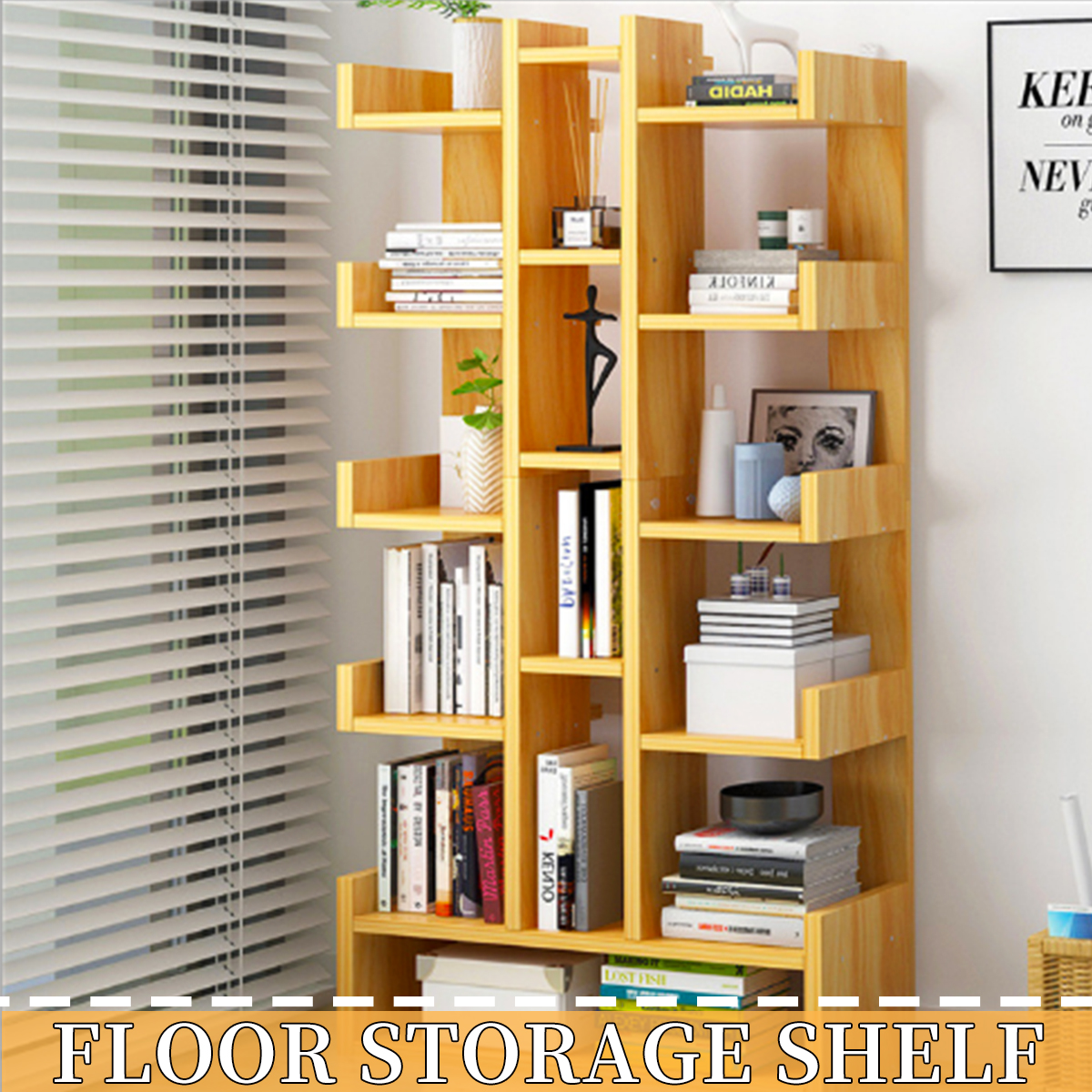 Storage Book Case Shelves Display Bookshelves Korean 9 Shelf Bookcase