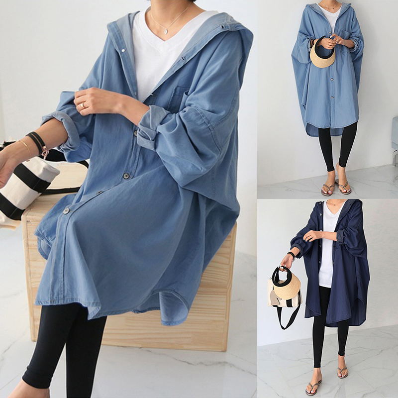 denim cardigans