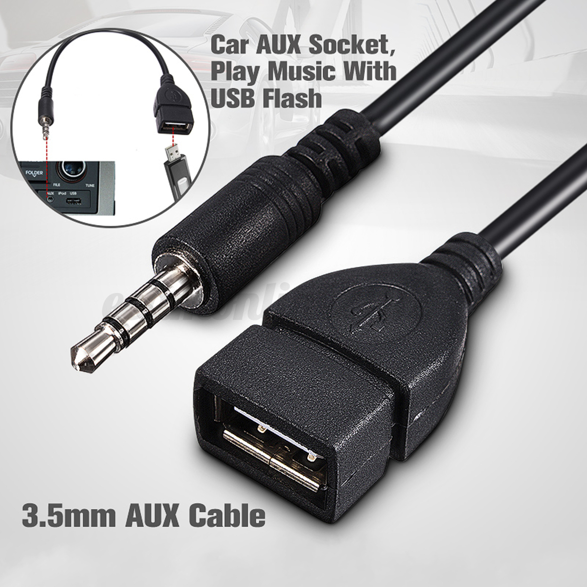 3 5mm male aux