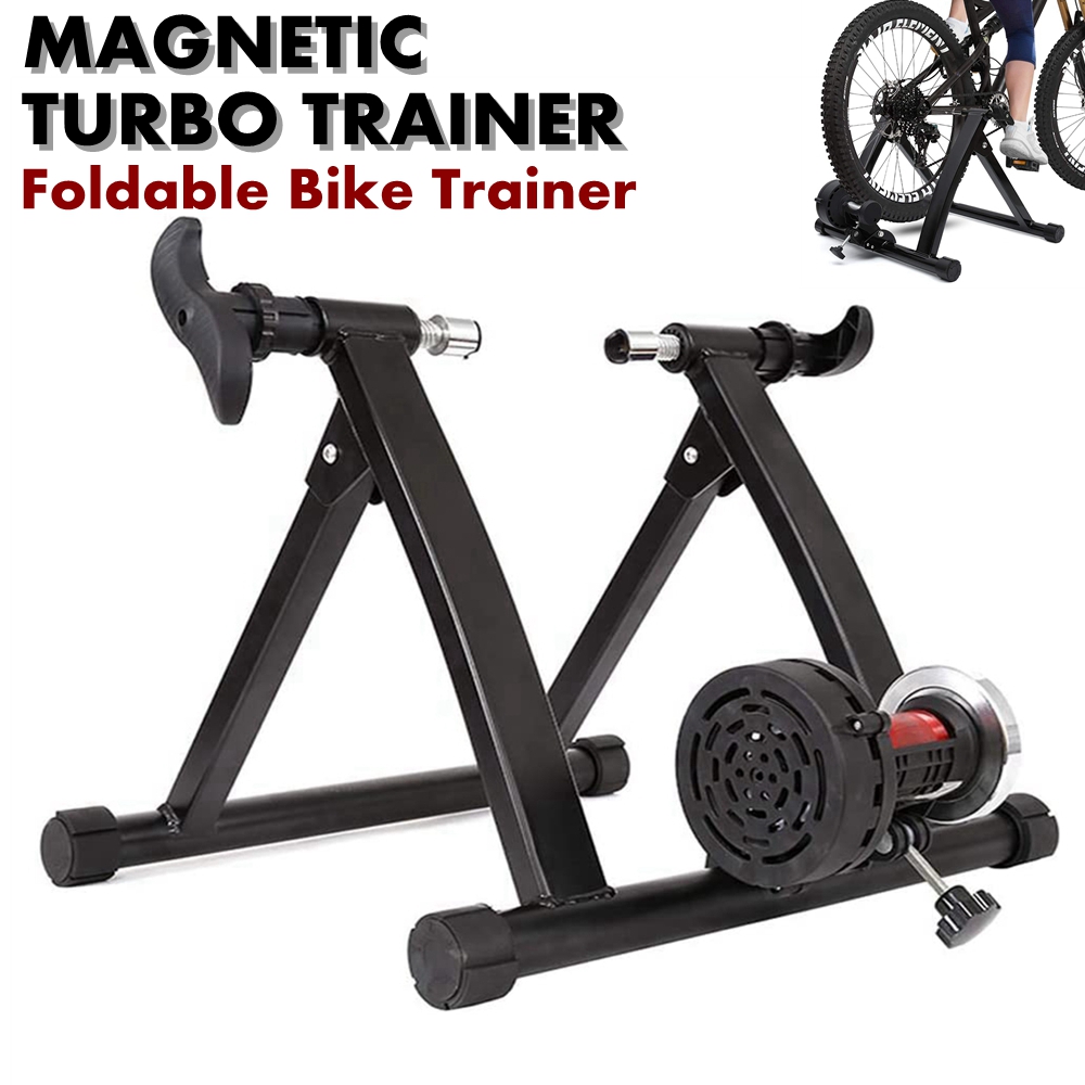 Magnetic Bicycle Trainer Bike Turbo Trainer Stationary Exercise Stand Indoor GYM