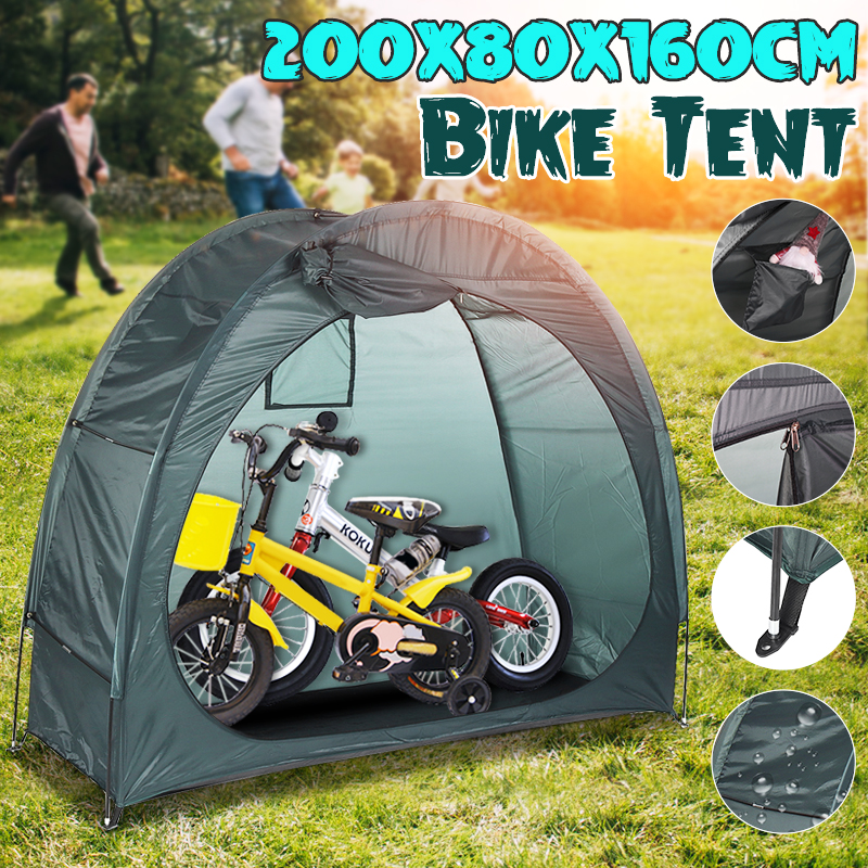 Bike Tent Outdoor Anti-Dust Waterproof 190T Bicycle Tricycle Storage Shed Cover