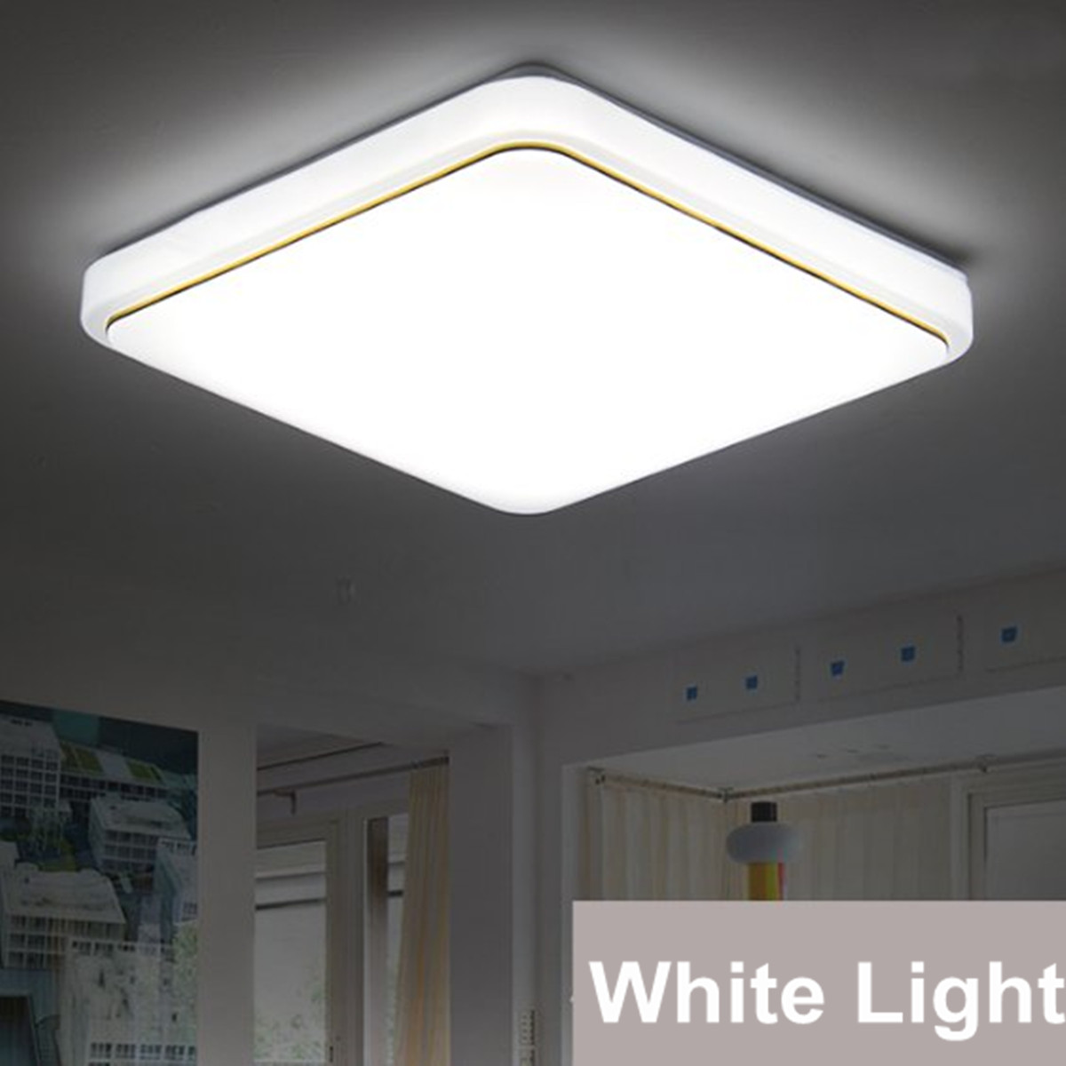 12 18w Modern Square Led Ceiling Light Home Bedroom Kitchen Mount 12 18w Modern Square Led Ceiling Light Home