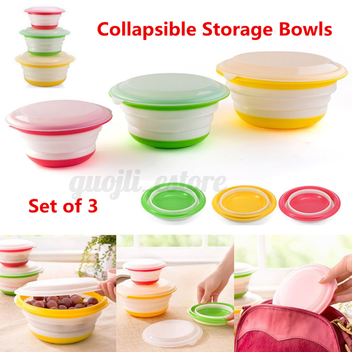 Collapsible Food Storage Containers With Lids Collapsible Food Storage Containers With Lids