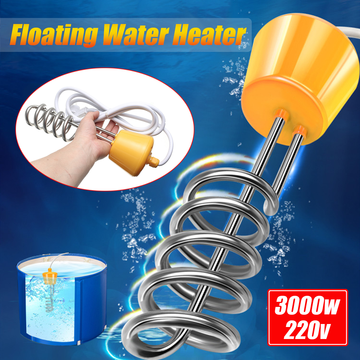 Details About 3000w Hot Water Heater Immersion Element Boiler For Bath Tub Swimming Pool Details About 3000w Hot Water Heater Immersion Element Boiler For Bath Tub Swimming Pool