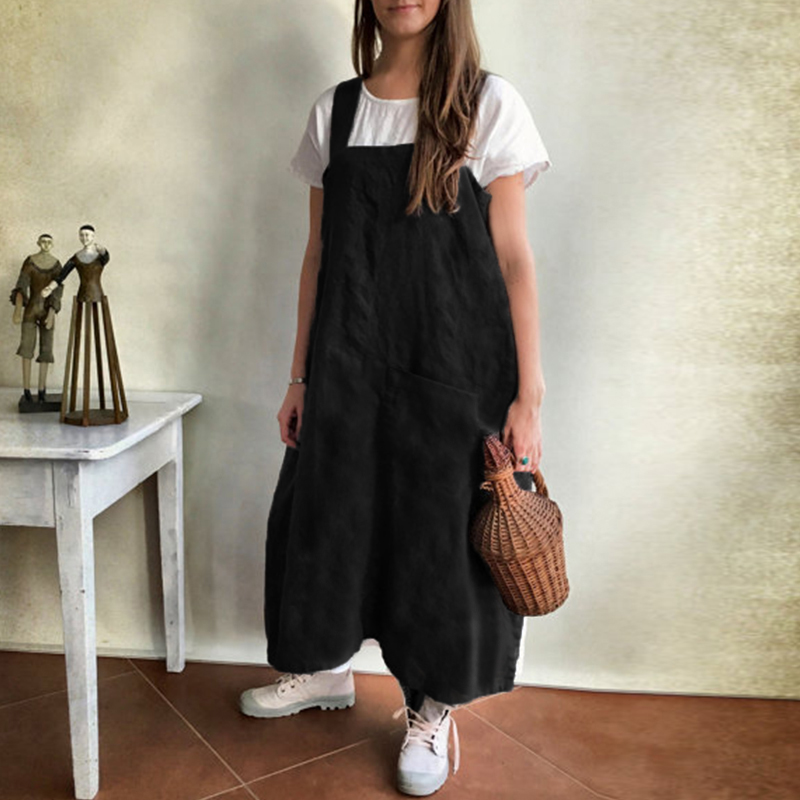 Damen Mode Rundhals Ärmellos Lose Beiläufig Bequem Weiche Kleid Tops Oversize