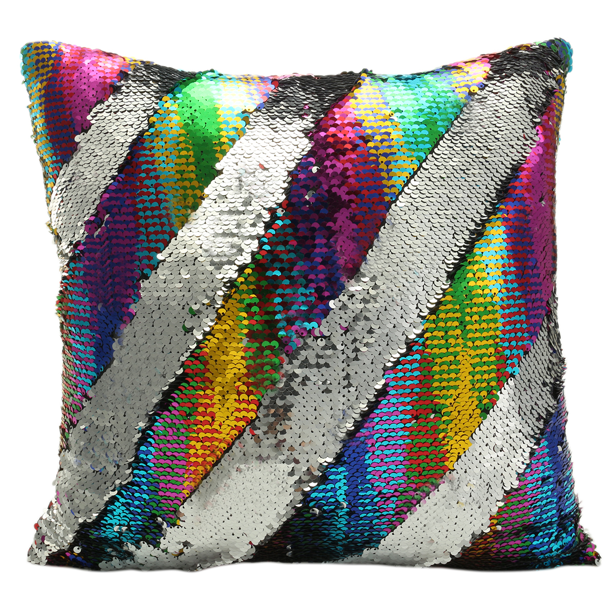 Cartoon-Unicorn-Mermaid-Pillow-Case-Reversible-Sequin-Cushion-