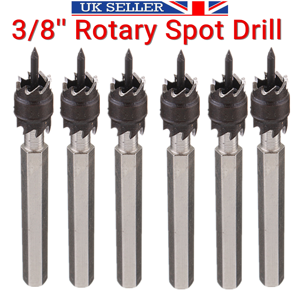 2 HSS 3//8/"5//16/" Double Side Rotary Spot Weld Cutter Remover Sheetmetal Drill Bit