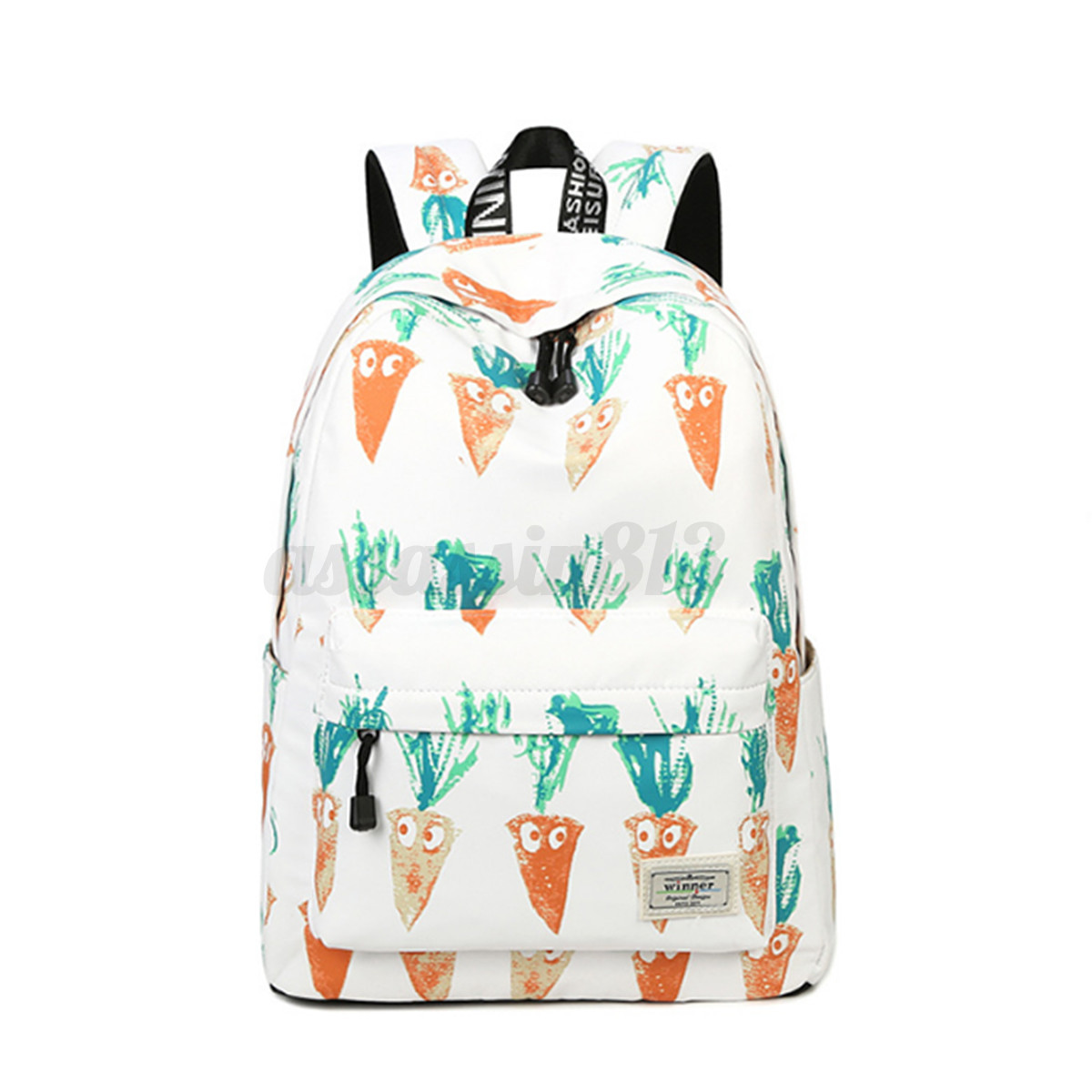 Women Rucksack Rainbow Unicorn Pineapple Panda Backpack