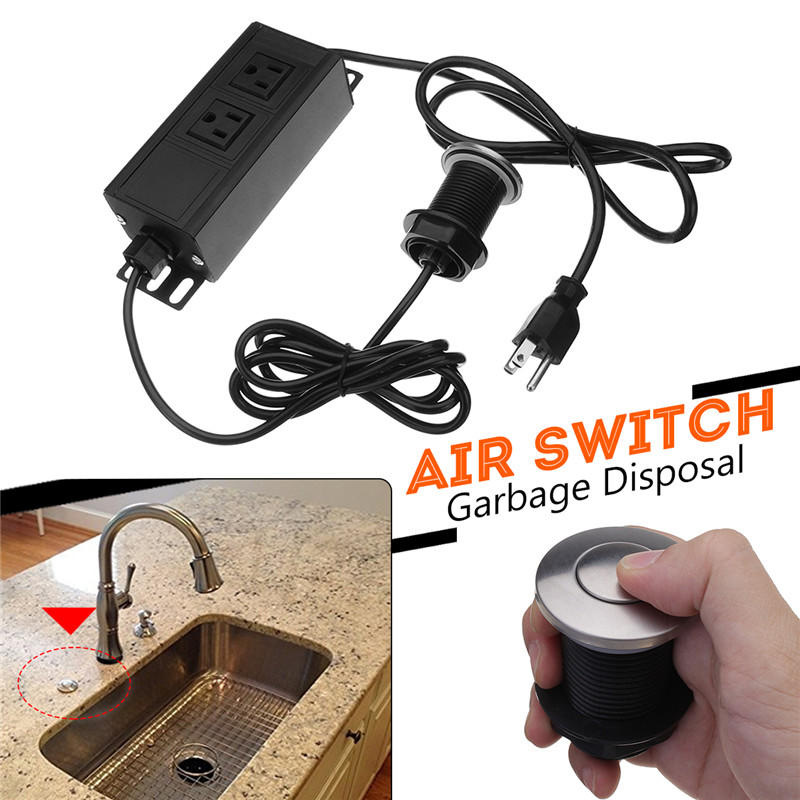 Garbage Disposal Air Switch Kit Dual Sink Top Waste 615200885830 - Garbage Disposal Sink Top Air Switch Garbage Disposal Air Switch Kit Dual Sink Top Waste 615200885830 - Garbage Disposal Sink Top Air Switch