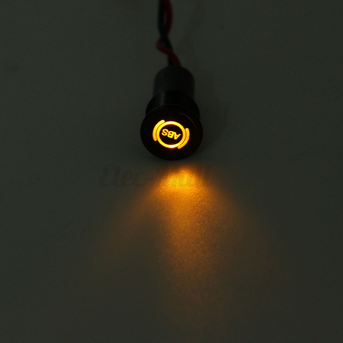 8mm 12V Spia Led Lampada Metallo Simbolo Auto Indicatore Cruscotto Pannello ï¼ aœª