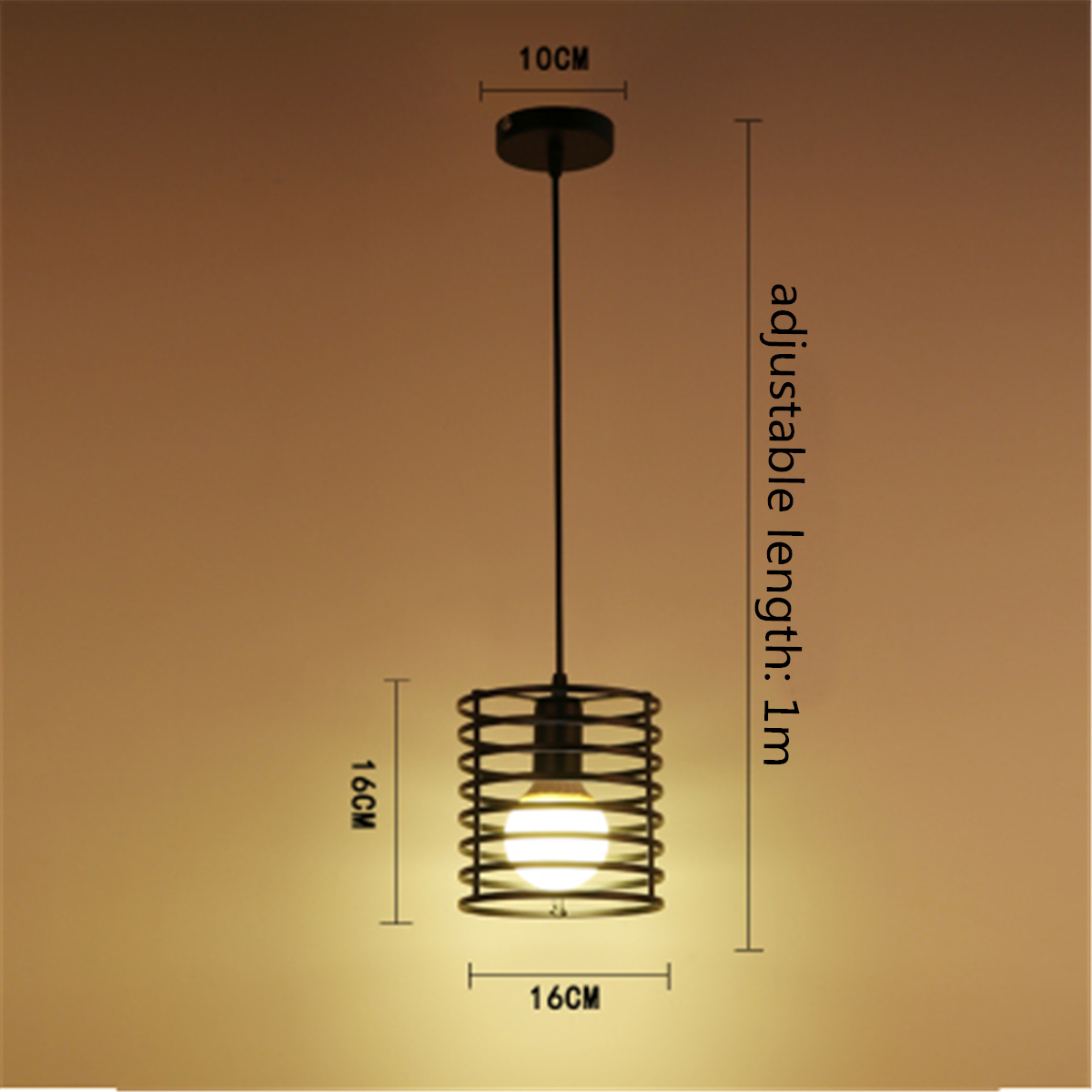 E27 Industrial Vintage Chandelier Ceiling Light Pendant Kitchen Bar E27 Industrial Vintage Chandelier Ceiling Light Pendant Kitchen