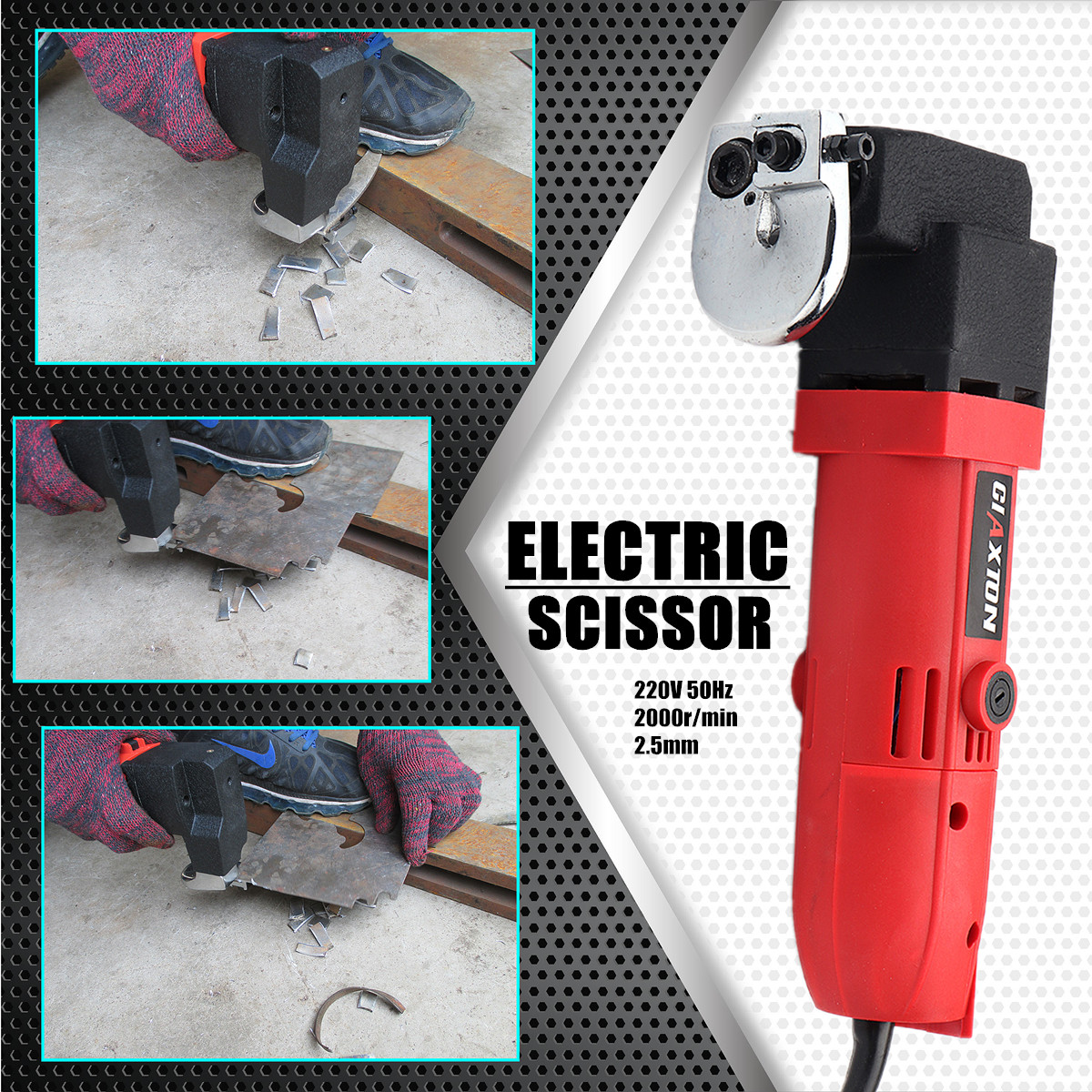 Electric Sheet Shear Metal Shear Tin Snip Cutter Nibbler Heavy Duty Power Tool Electric Sheet Shear Metal Shear Tin Snip Cutter Nibbler Heavy Duty Power Tool