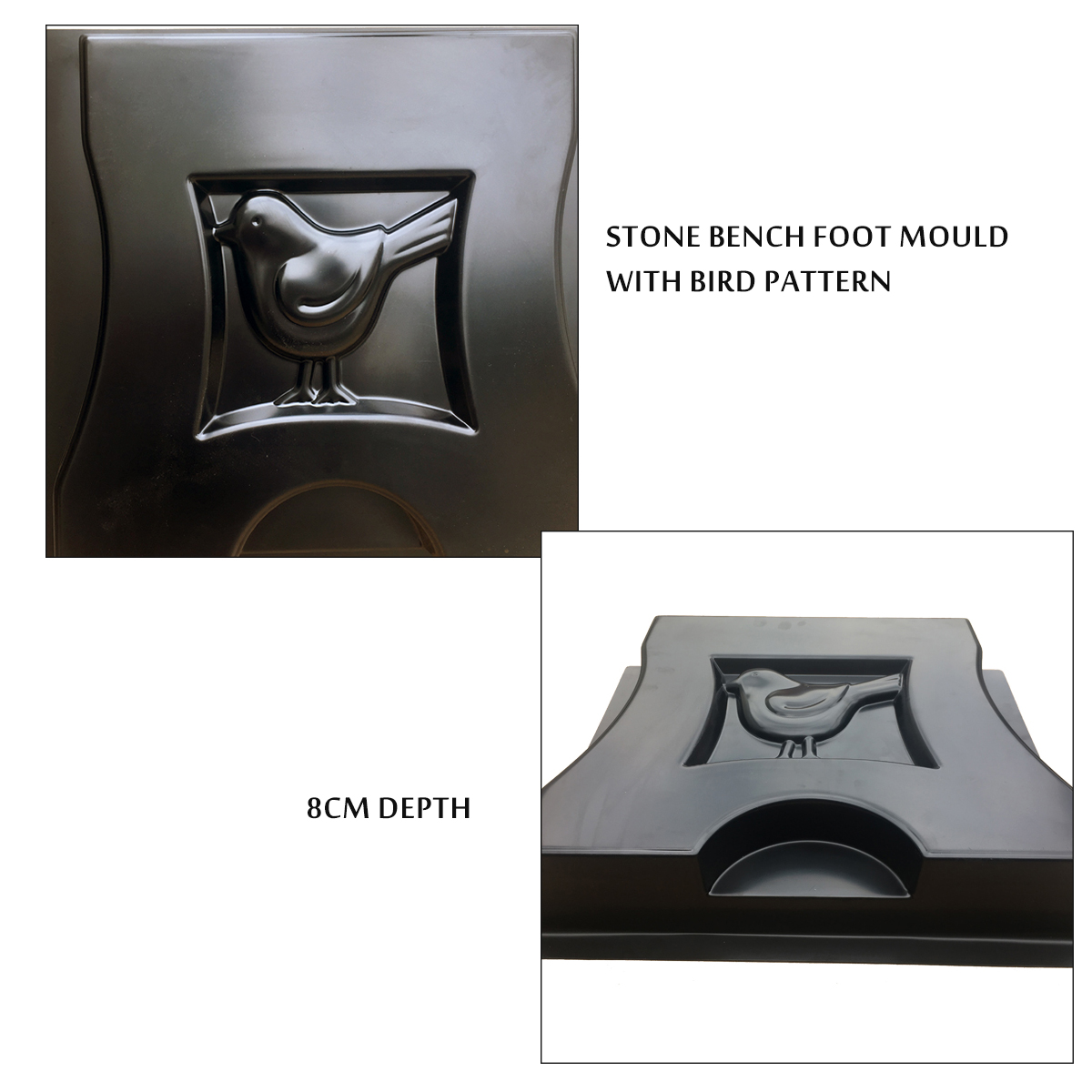 Garden Bench Leg Mould Mold Path Chair Stone Concrete Paving