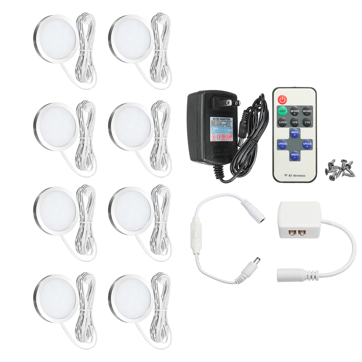 Au Kitchen Under Cabinet Lighting Led 8 Lights Wireless Remote Au Kitchen Under Cabinet Lighting Led 8 Lights