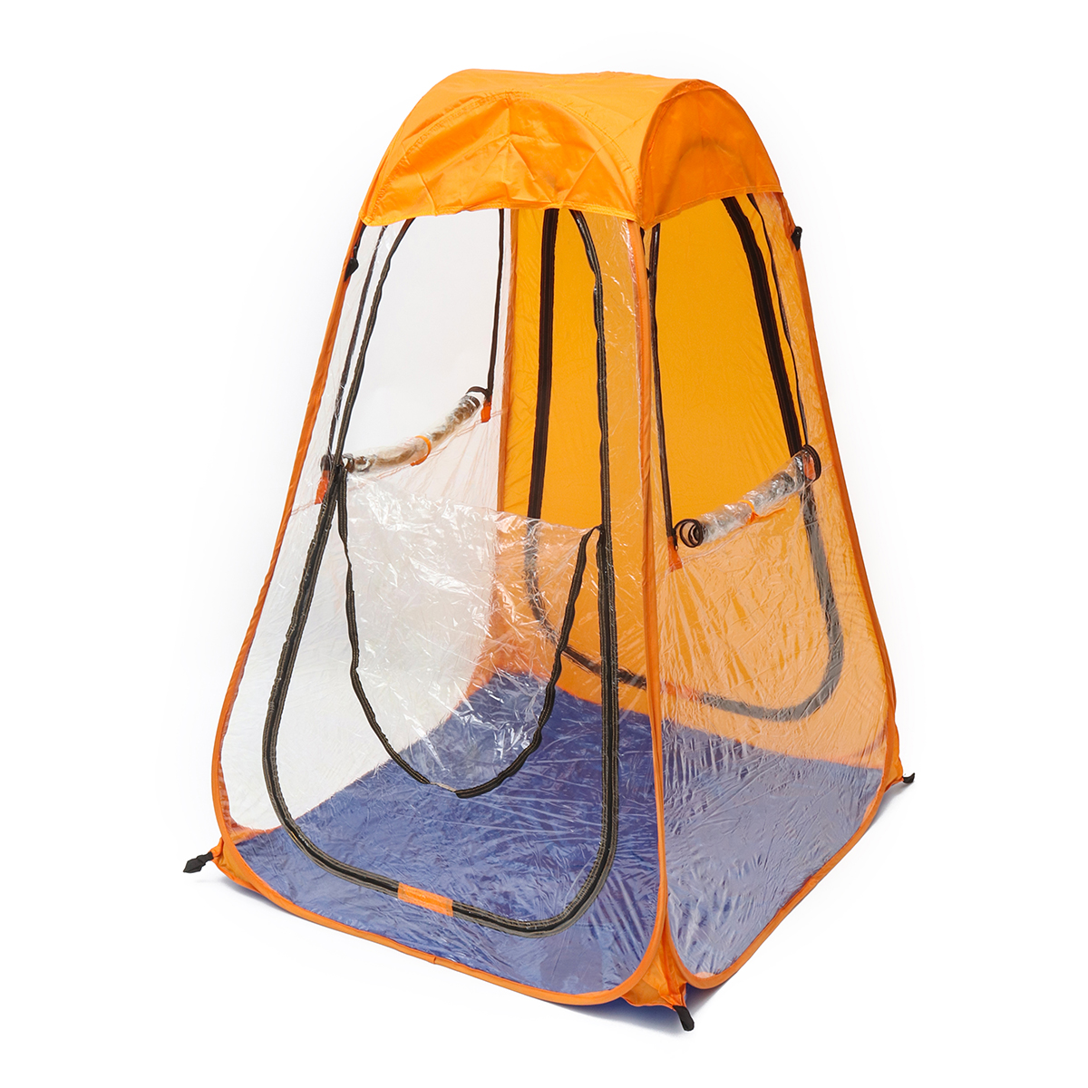 Outdoor Single Pop-up Tent Pod Fishing Watching Sports Camping Orange