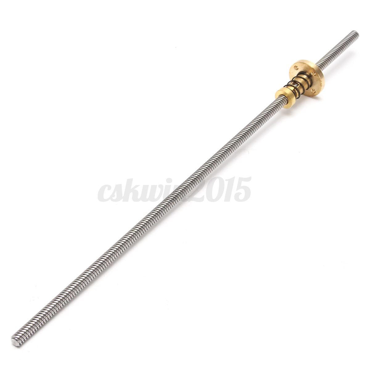 8mm T8 Lead Screw Threaded Rod 200-1000mm CNC Trapezoidal w/ Anti-Backlash Nut - Picture 13 of 16