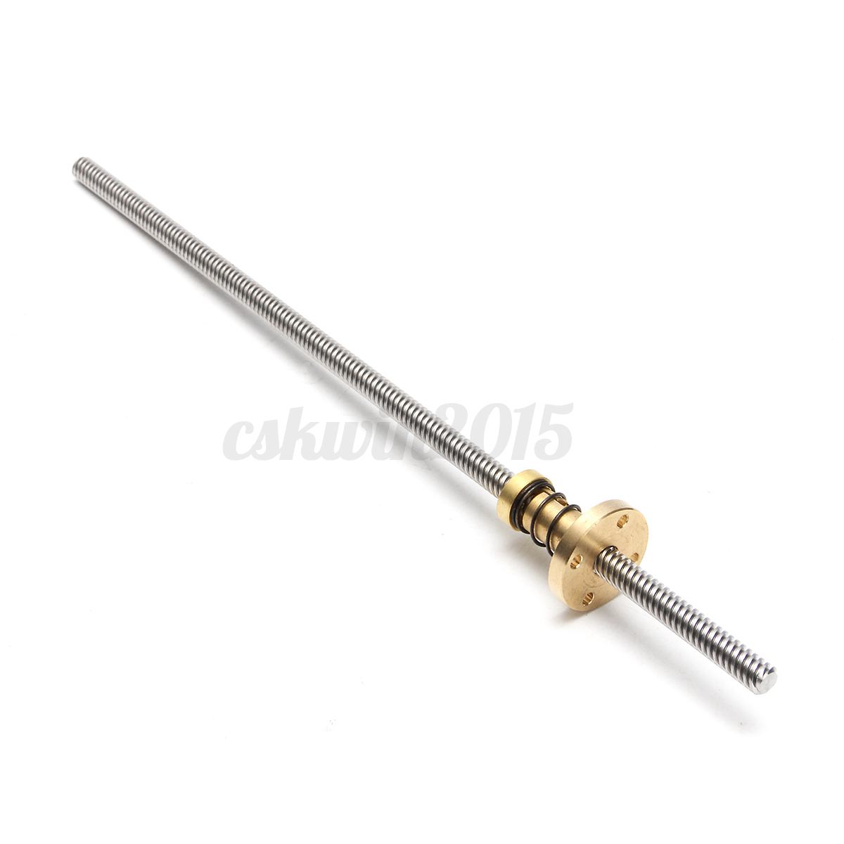 8mm T8 Lead Screw Threaded Rod 200-1000mm CNC Trapezoidal w/ Anti-Backlash Nut - Picture 14 of 16