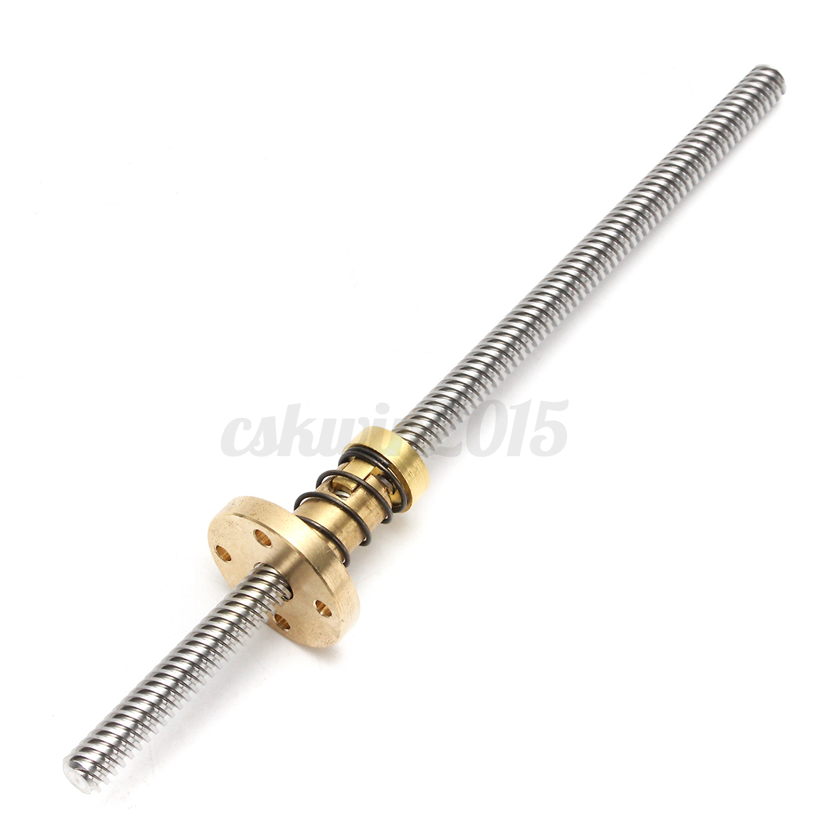 8mm T8 Lead Screw Threaded Rod 200-1000mm CNC Trapezoidal w/ Anti-Backlash Nut - Picture 15 of 16