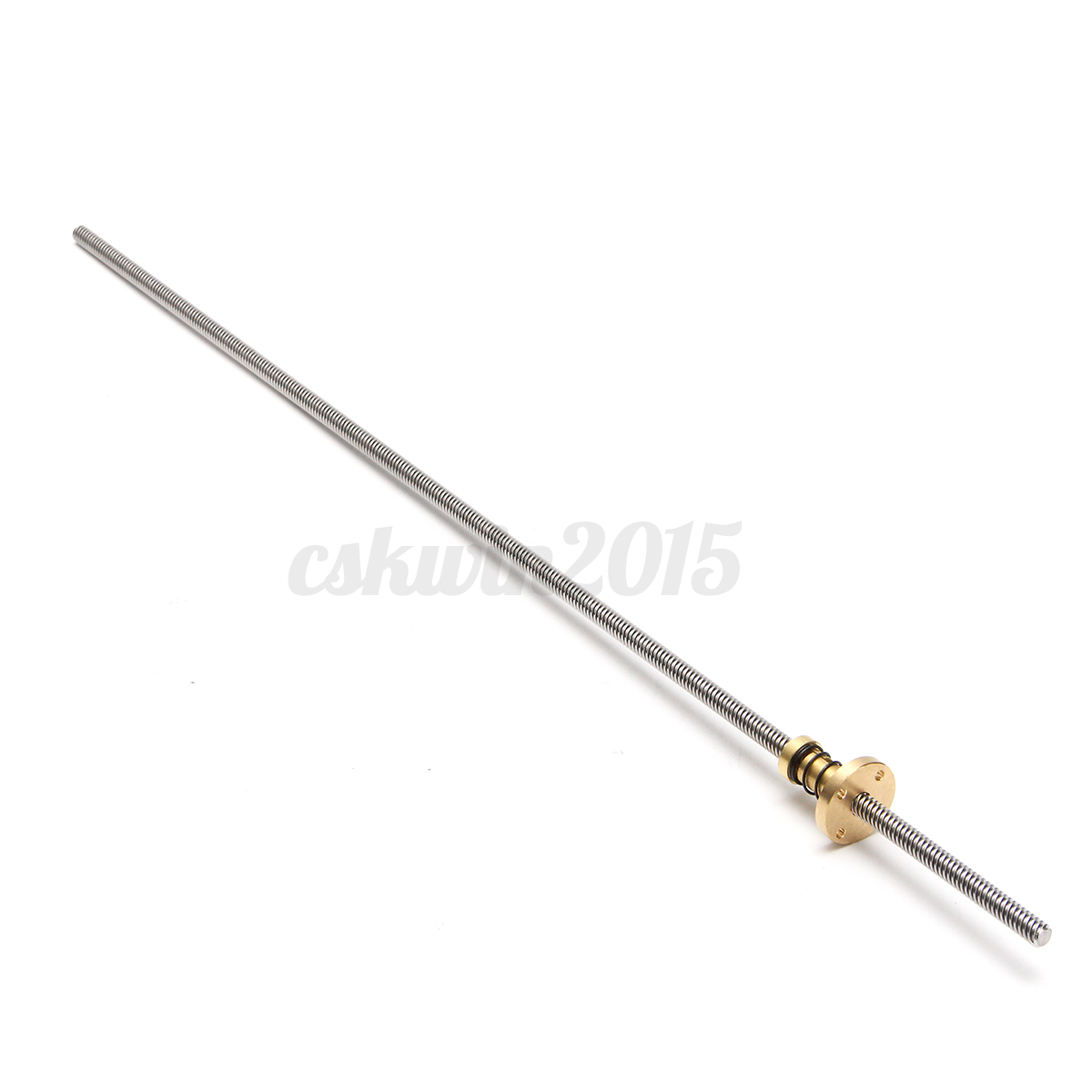 8mm T8 Lead Screw Threaded Rod 200-1000mm CNC Trapezoidal w/ Anti-Backlash Nut - Picture 12 of 16