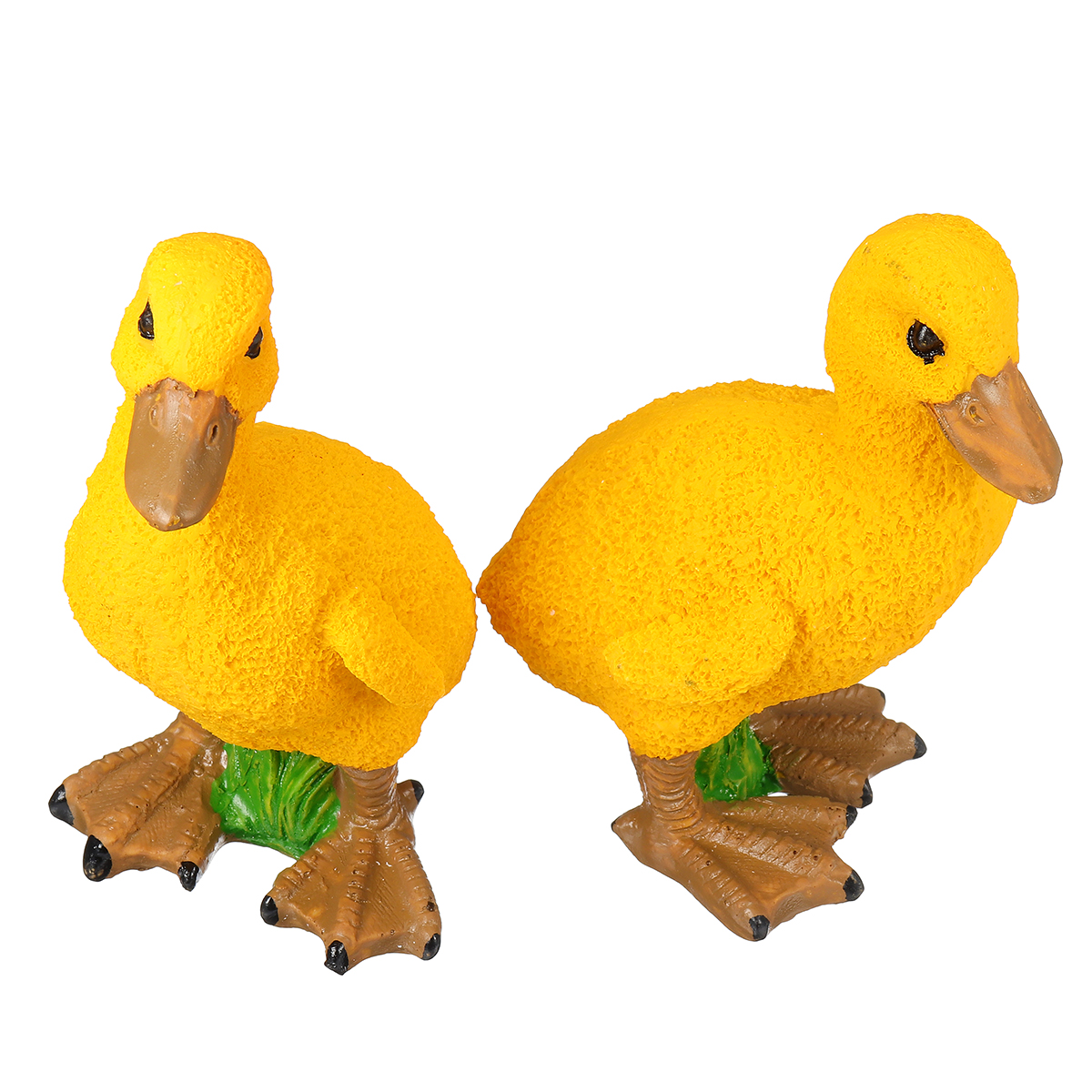 resin ducks garden