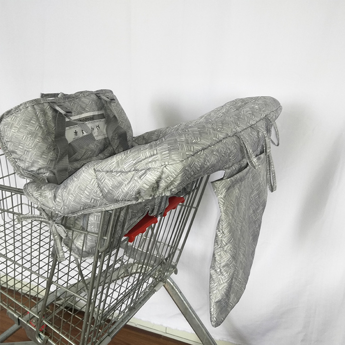 ASMI ROT NETZ Einkaufsnetz Kinderwagen Buggy Jogger Wagennetz