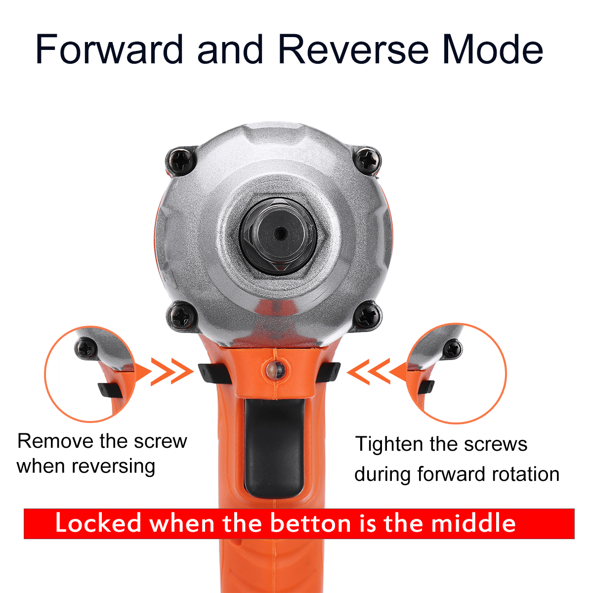 Details about / 398VF 680NM 39800mAh 1//2/'/' Cordless Brushless Electric Impact Wrench 2x Battery