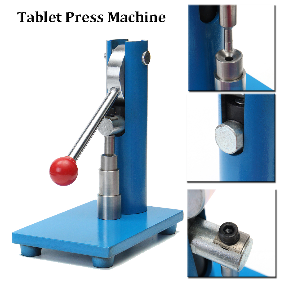 6mm Manual Hnad Punch Tablet Press Making Machine Pill Maker Pressing