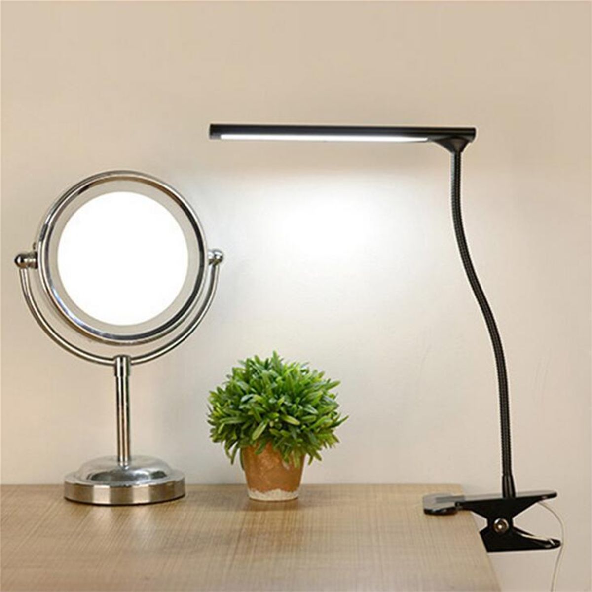 Led Dimmable Table Desk Lamp Flexible Light Bedside Touch Reading Picture 10 Of