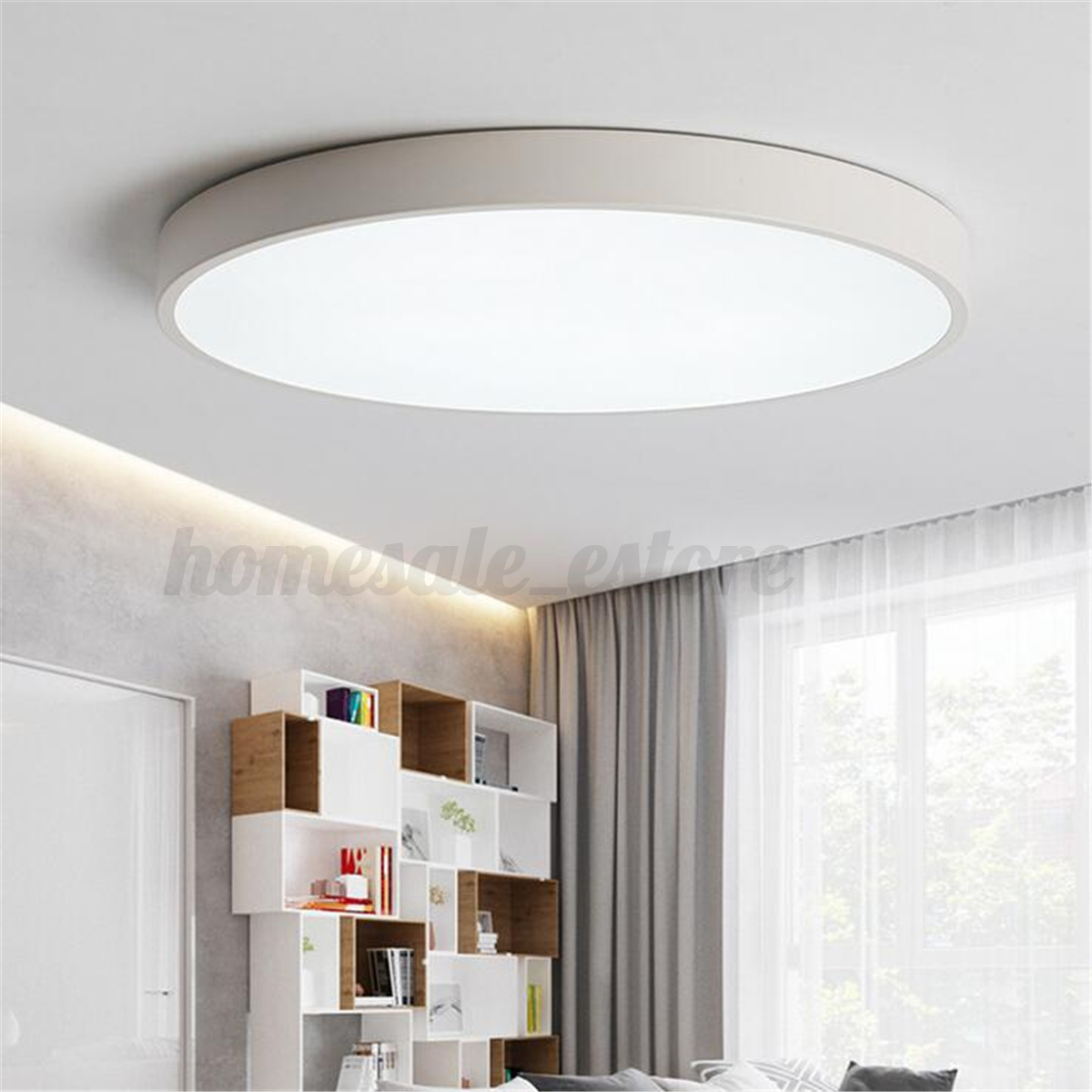 Black White Modern Led Ceiling Light Surface Mount Lamp Home Bedroom Black White Modern Led Ceiling Light Surface Mount
