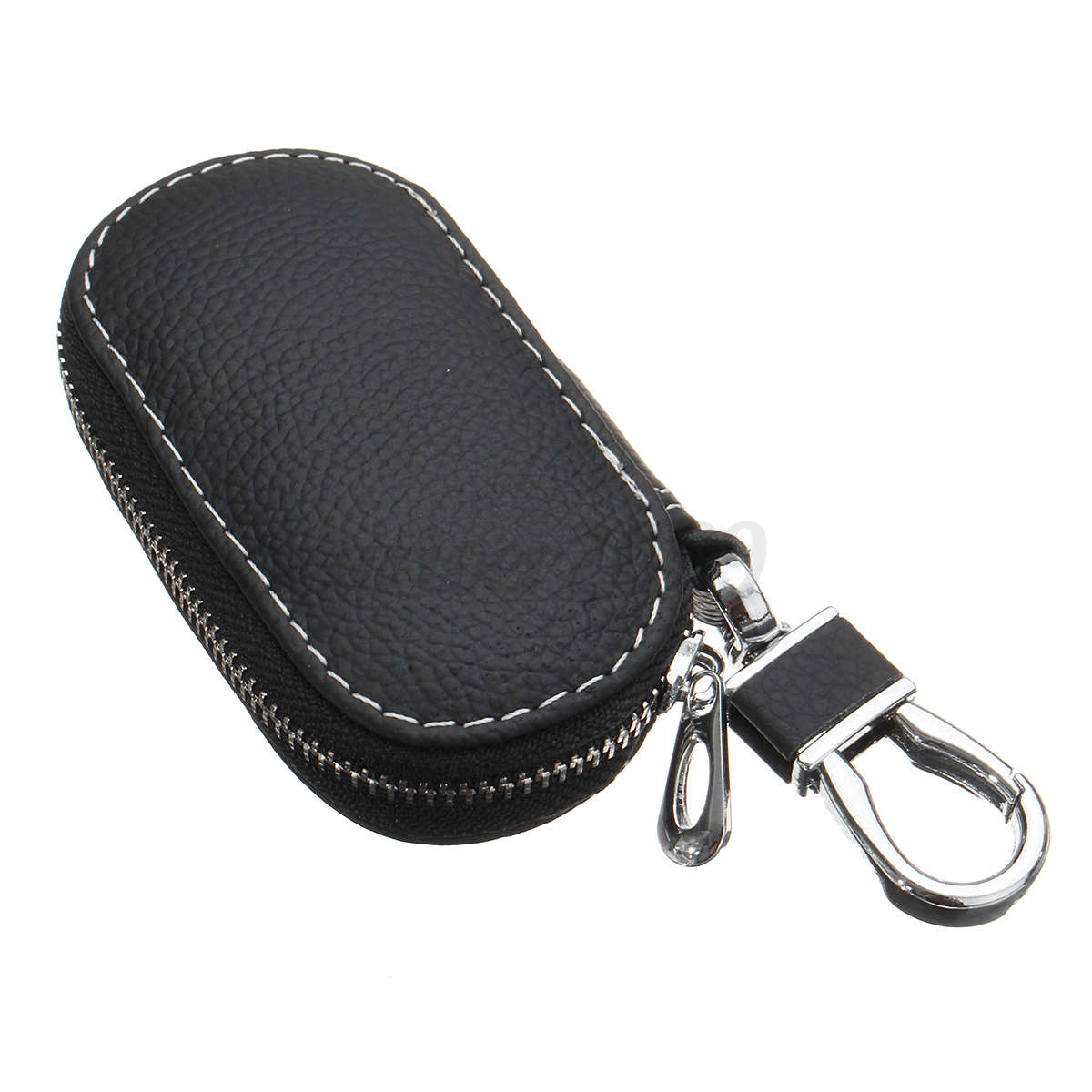 Vintage Leather Car Keychain Vintage Key Ring Fob Pontiac Bonneville NOS