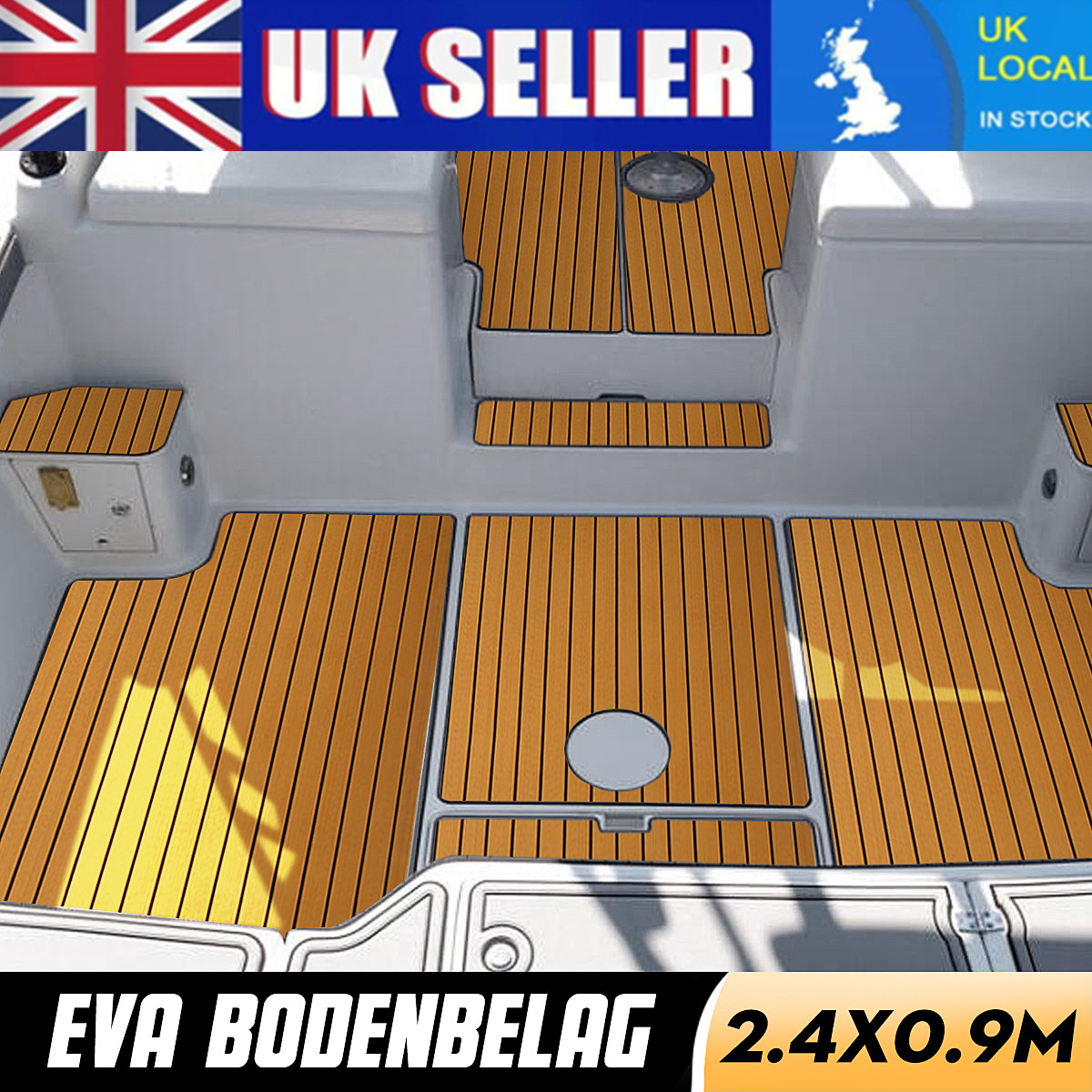 Eva Foam Marine Boat Flooring Teak Decking Carpet For Yacht Rv Car