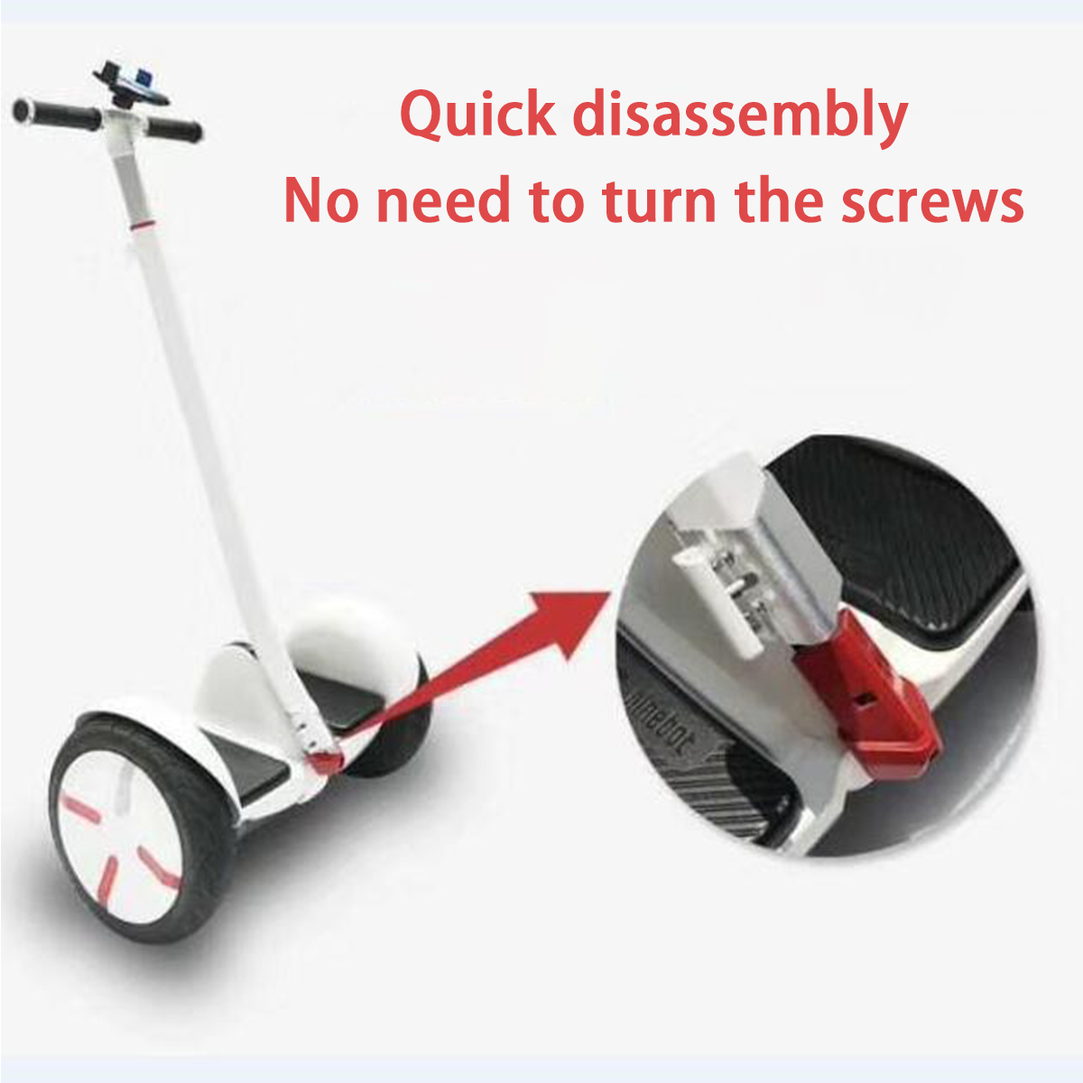 Lenker Verstellbare Fur Ninebot Mini Pro Segway Roller 2 In 1 Aluminium Hand Funsport Elektro Scooter