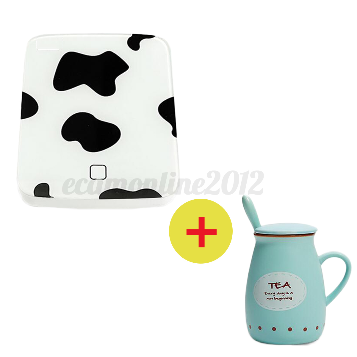 55 Desktop Smart Mug Milk Tea Coffee Warmer Cup Heater Beverage Mat 55 Desktop Smart Mug Milk Tea Coffee Warmer