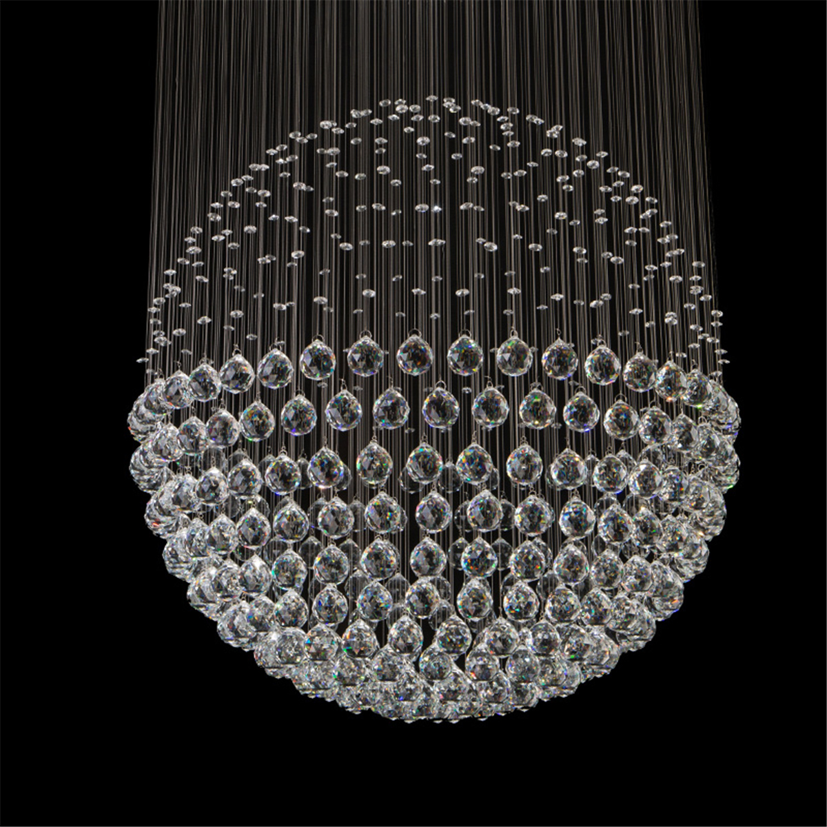 Modern Crystal Pendant Lamp Ceiling Light Fixture Lighting Modern Crystal Pendant Lamp Ceiling Light Fixture Lighting