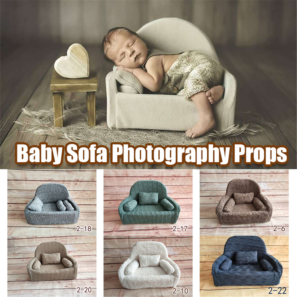 sofa newborn baby