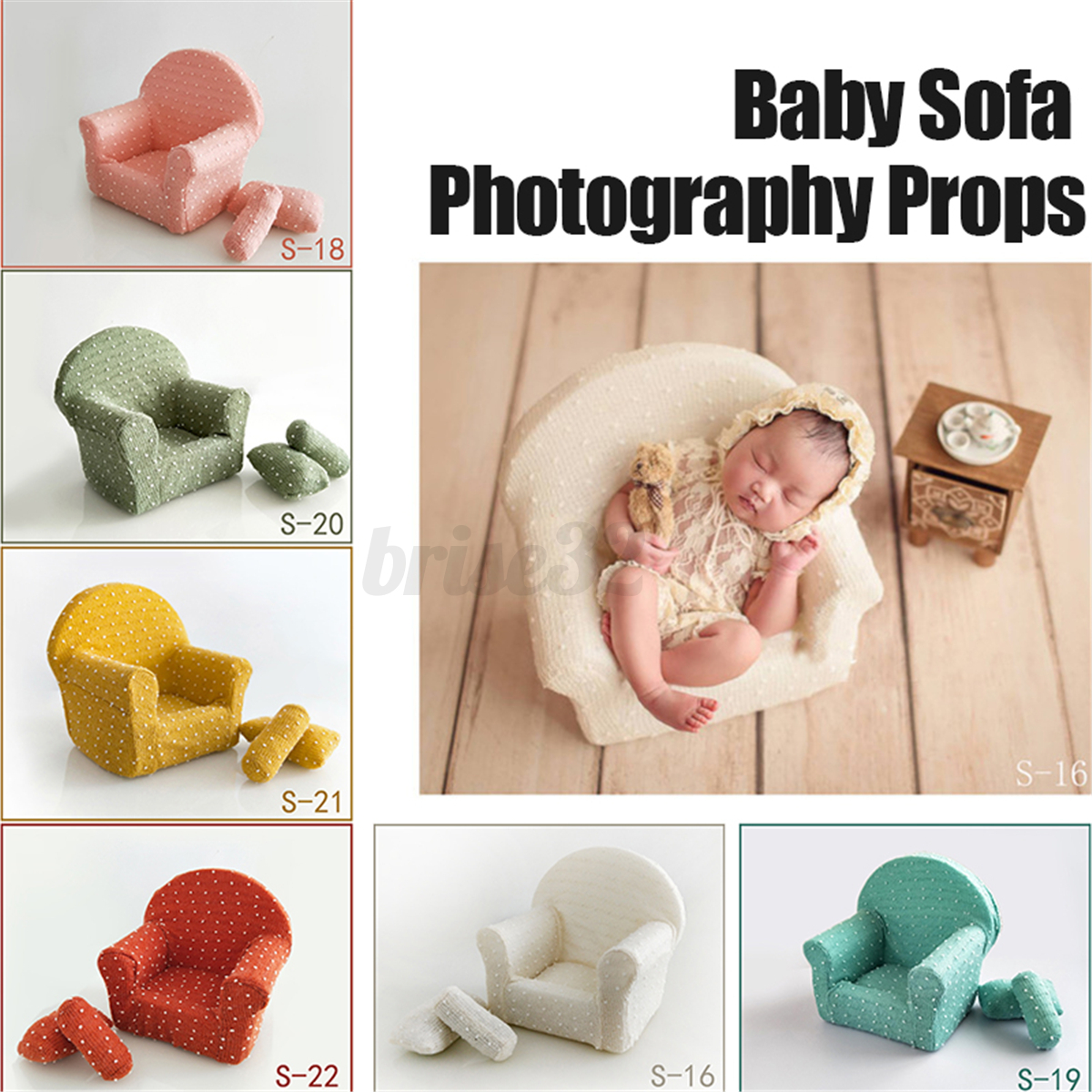 Newborn Baby Sofa Chair Photography Prop Photo Studio Backdrop Model Image Is Loading Newborn Baby Sofa Chair Photography Prop Photo Studio