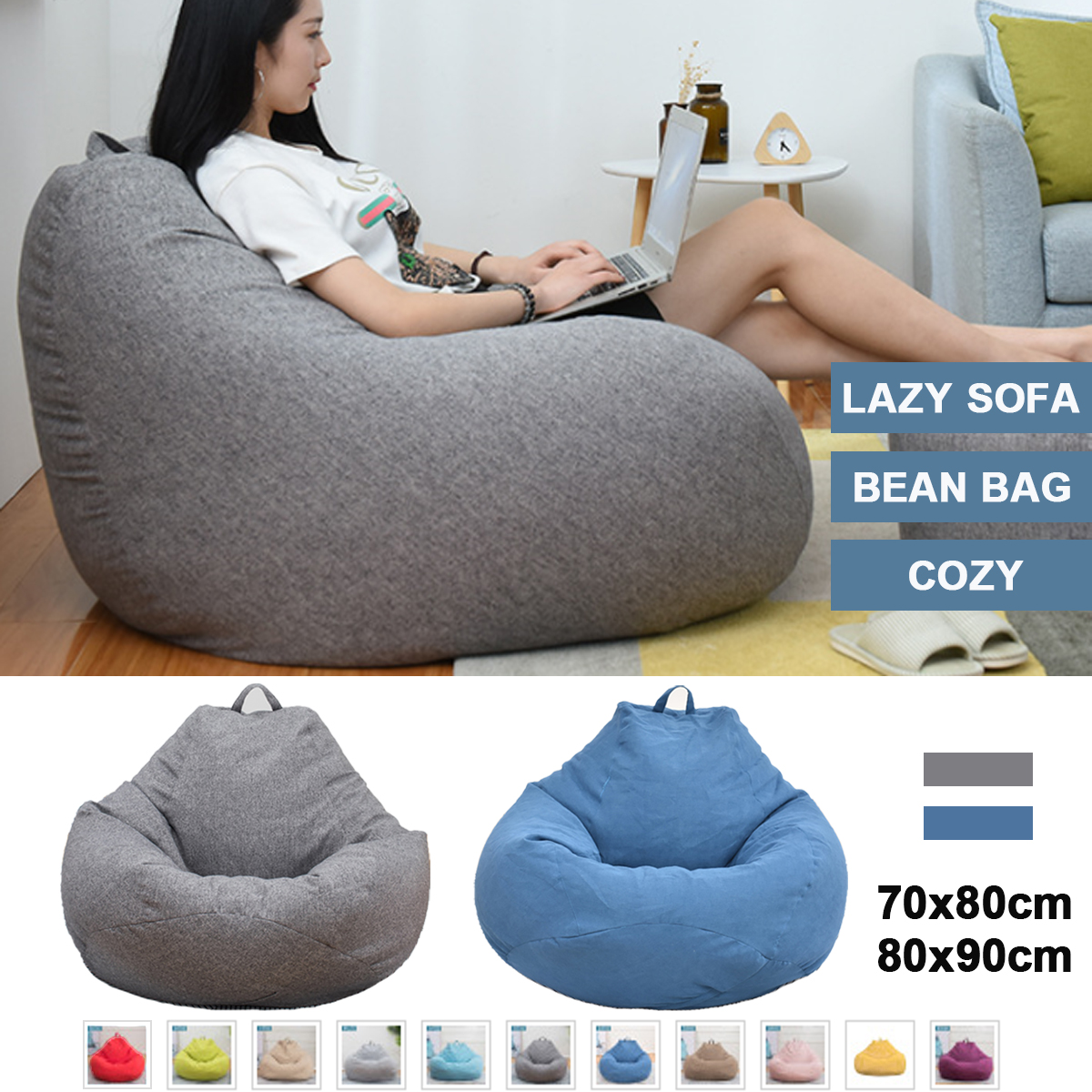 Uk New Soft Bean Bag Chairs Couch Sofa Lazy Lounger Home Cover Details About Uk New Soft Bean Bag Chairs Couch Sofa Lazy Lounger Home Cover Indoor Wash Hot