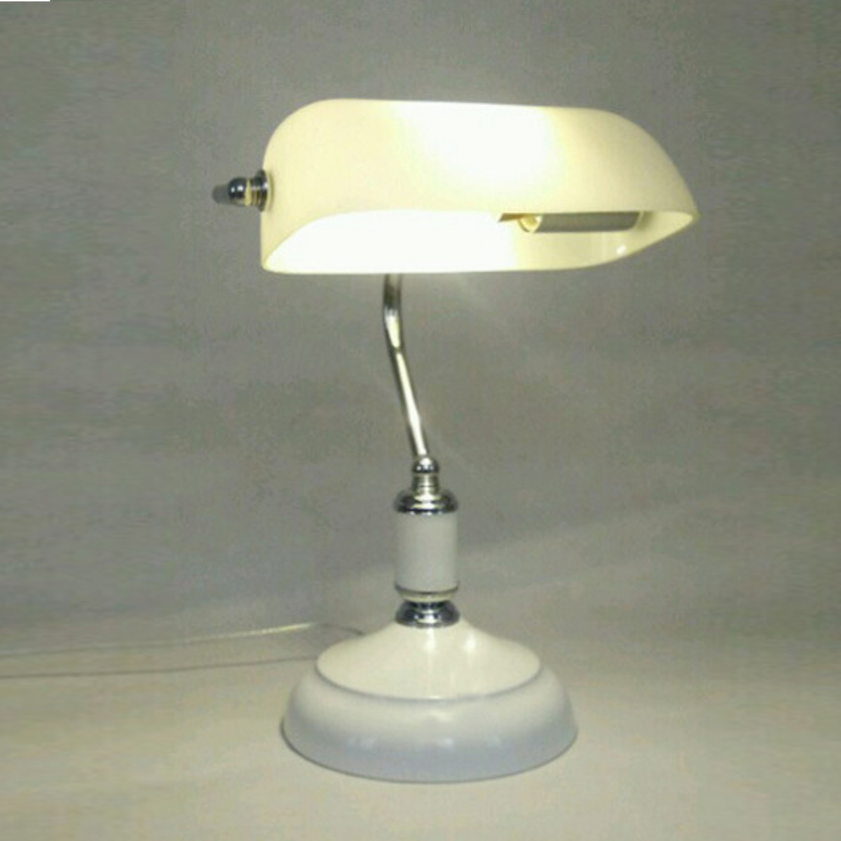 Vintage Bankers Lamp Antique Brass Desk Table Light Home Office Vintage Bankers Lamp Antique Brass Desk Table