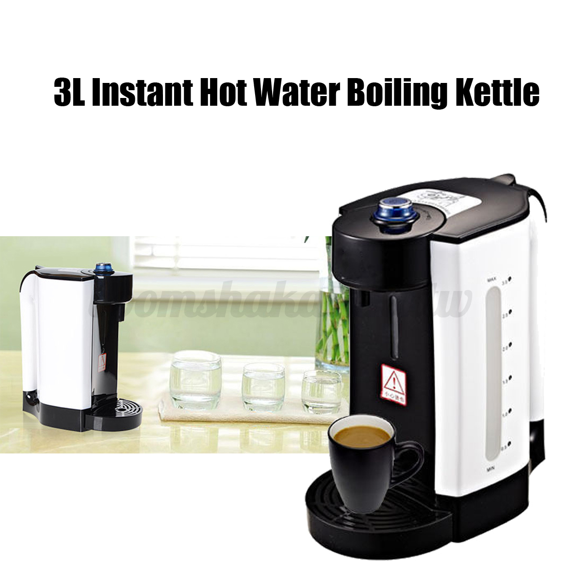3L Instant Electric Heating Hot water Boiler URN Tea Coffee Maker Dispenser eBay