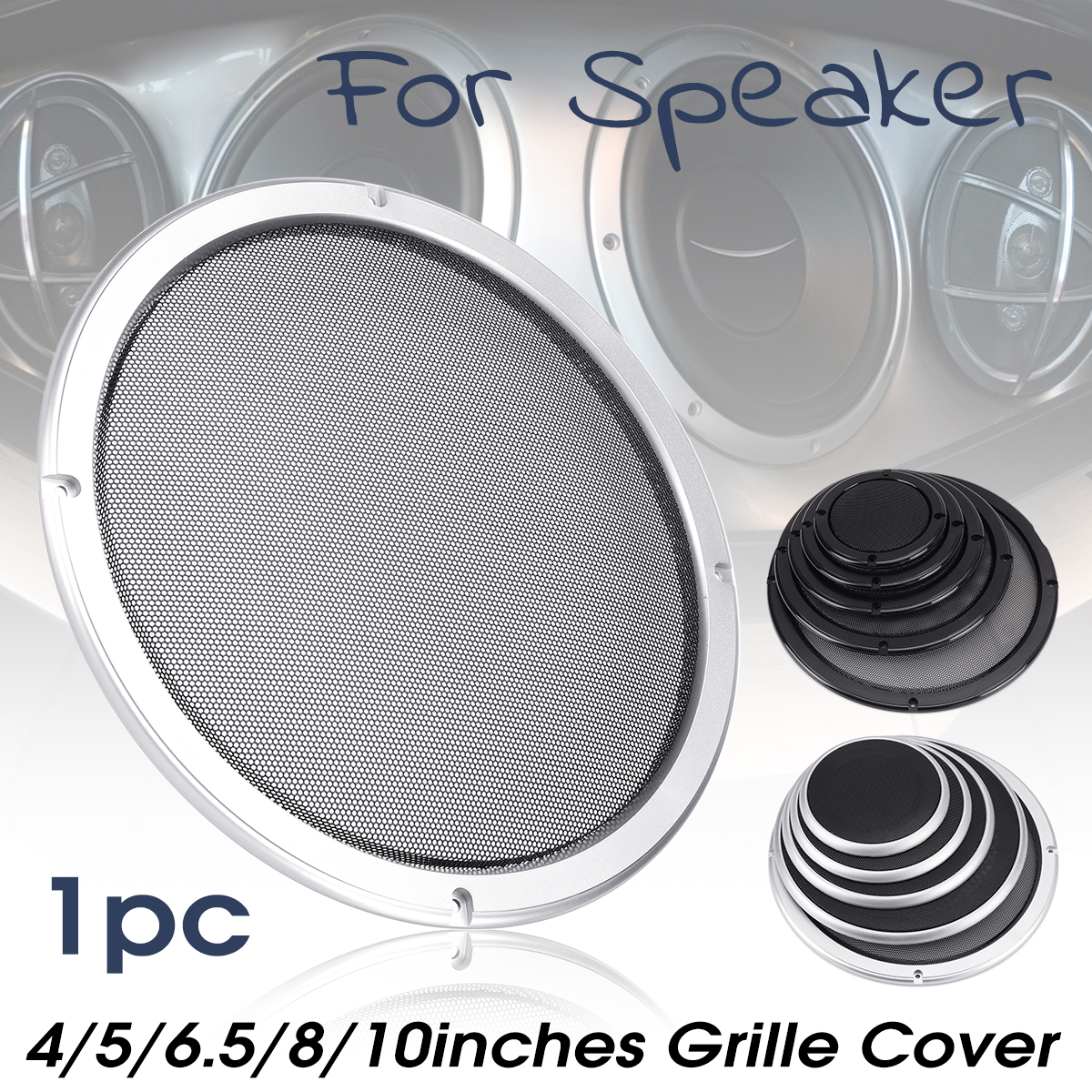Speaker Protective Mesh Net Cover Speaker Grille 4 5 6 5 8