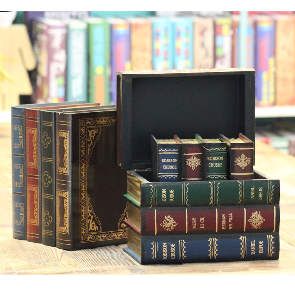 Vintage Decorative Book Secret Storage Box Home Office Collection Su Uk Vintage Decorative Book Secret Storage, Secret Storage Books Uk