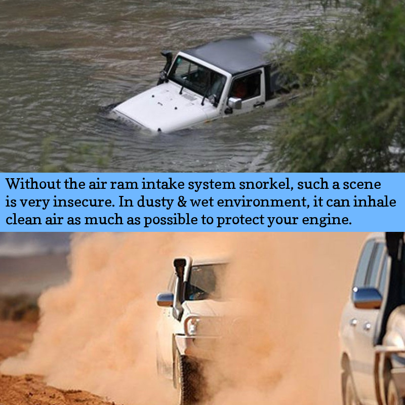 Car Snorkel Entré Air Intake Pr SUZUKI Sierra Samurai Gypsy 1984-1997 S5051A 4x4