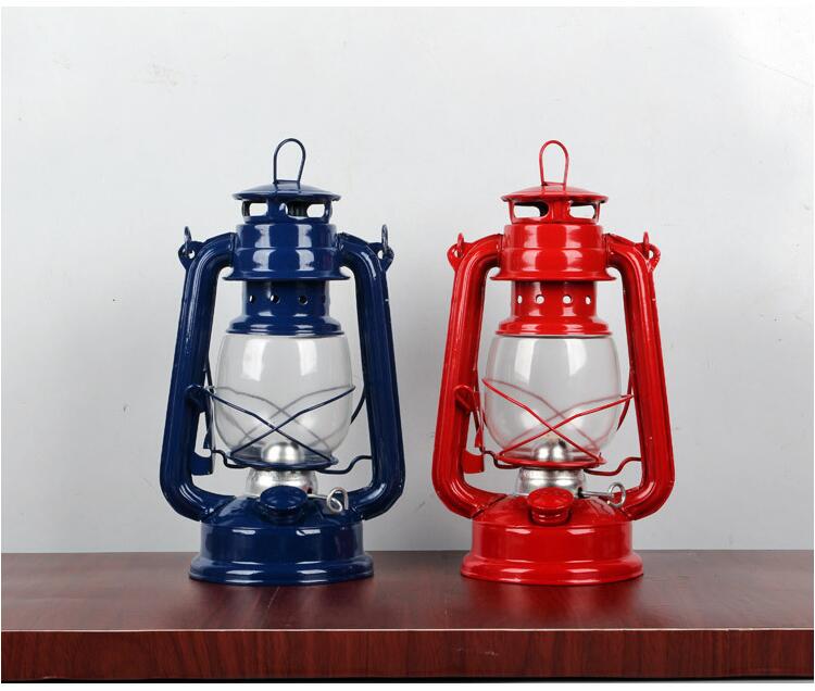 10/'/' Retro Style Oil Lantern Outdoor Camp Kerosene Paraffin Hurricane Lamp US!!