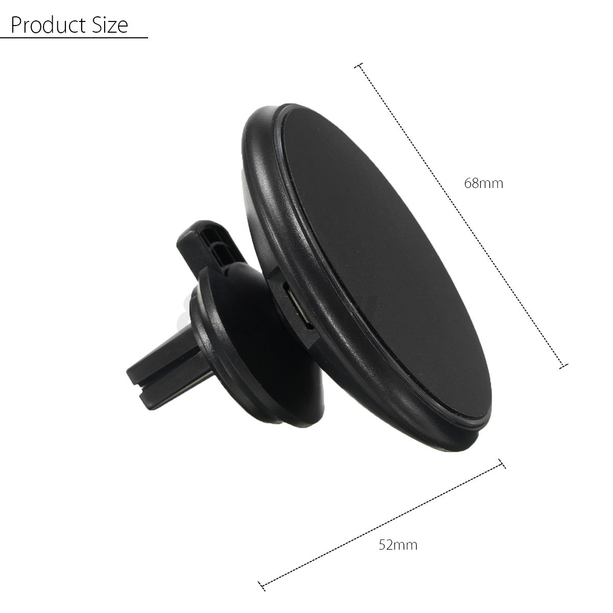 Qi Wireless Car Charger Magnetic Air Vent Mount Holder For Phone