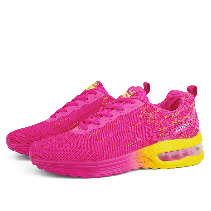 Nis Damen Netz Sneakers Leicht Weich Atmungsaktiv Schuhe Training Fitness Laufen