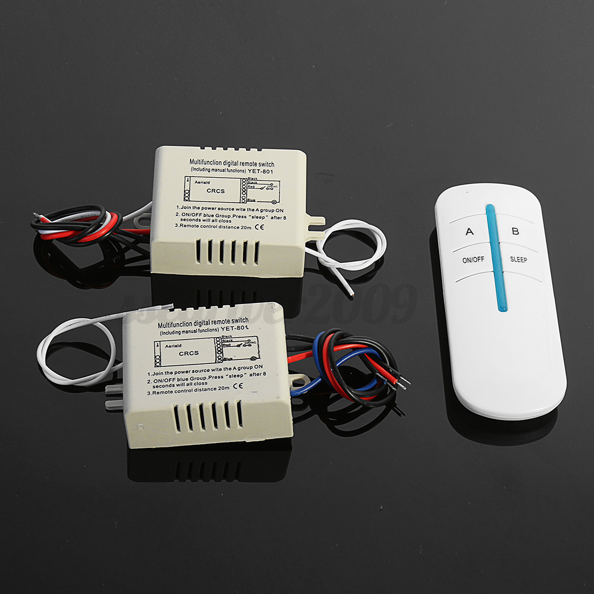 1 2 3 4 Way On Off Lamp Light Digital Switch Wireless Remote 1 2 3 4 Way On Off Lamp