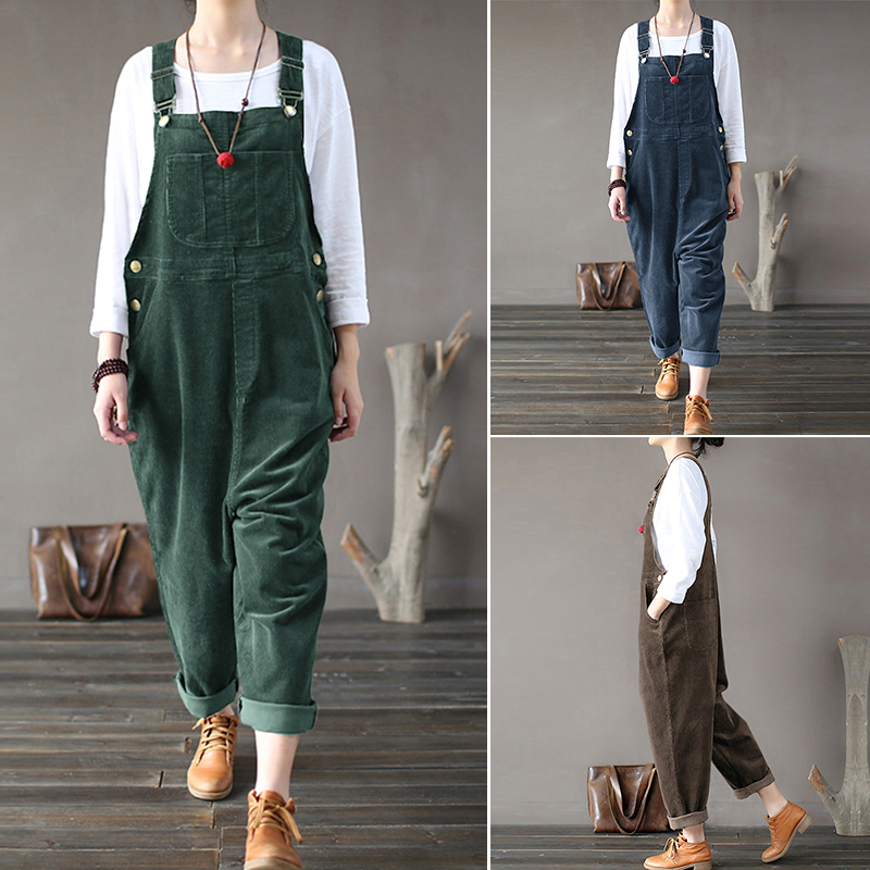 corduroy overalls green