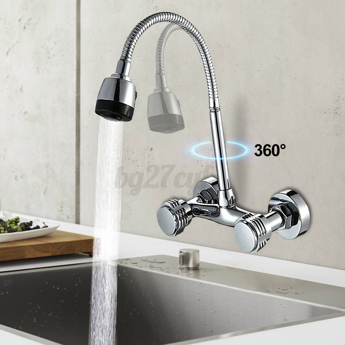 Chrome Finish Reverse Osmosis Drinking Water Filter Kitchen Sink