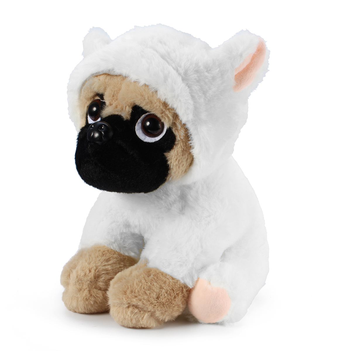 Plüschtier Hund Mops Kuscheltier Stofftier Welpe Tier Kostüm Anzug eBay